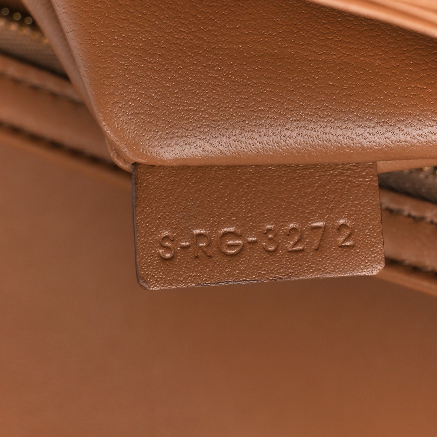 Shiny Calfskin Medium Triomphe Bronze