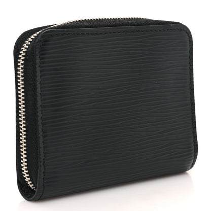 Louis Vuitton Epi Zippy Coin Purse Black 3 of 7