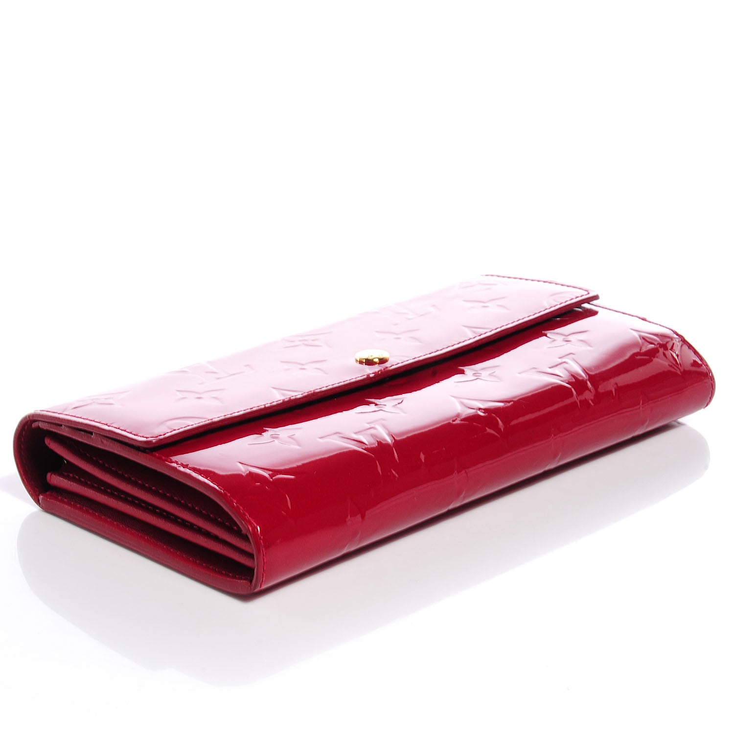 Louis Vuitton Vernis Sarah Wallet Pomme D'Amour 4 of 8