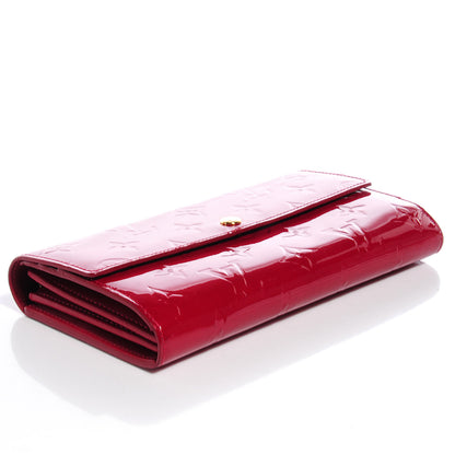 Louis Vuitton Vernis Sarah Wallet Pomme D'Amour 4 of 8