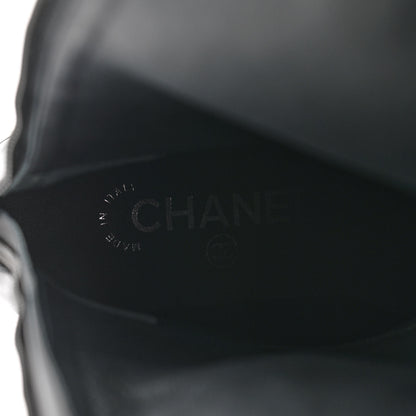 Chanel CC Cap Toe Boots 36.5 Black 7 of 10