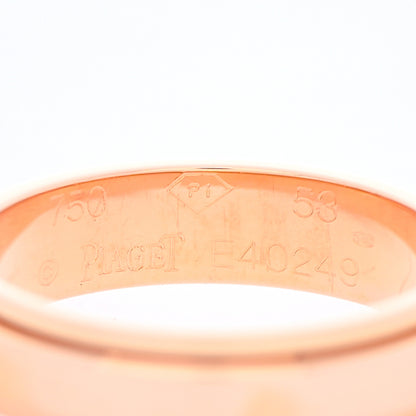 Piaget 18K Rose Gold Possession Wedding Ring 53 6.25 4 of 4