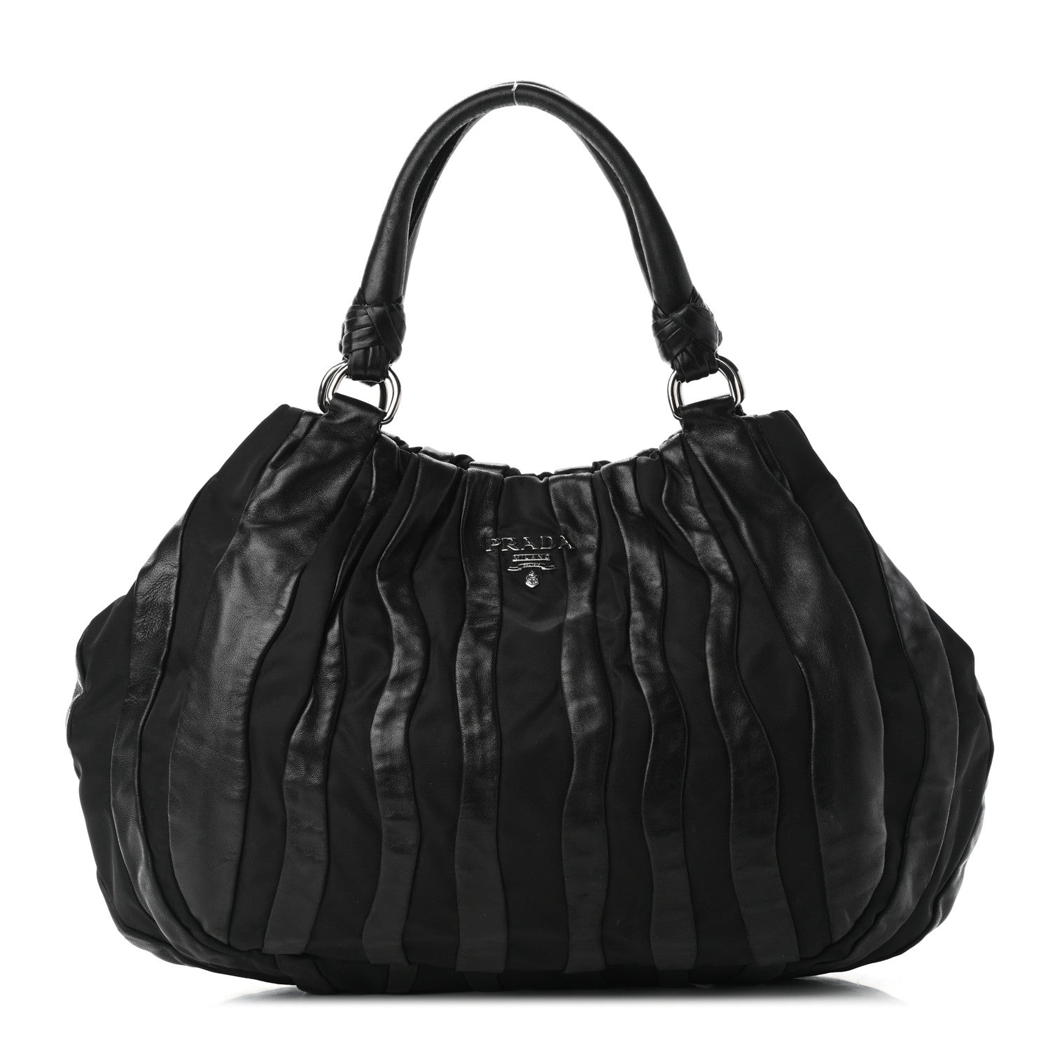 Prada Tessuto Nappa Mordore Tote Black 1 of 8
