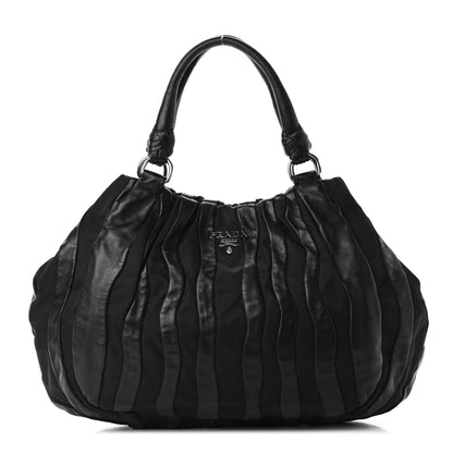 Prada Tessuto Nappa Mordore Tote Black 1 of 8