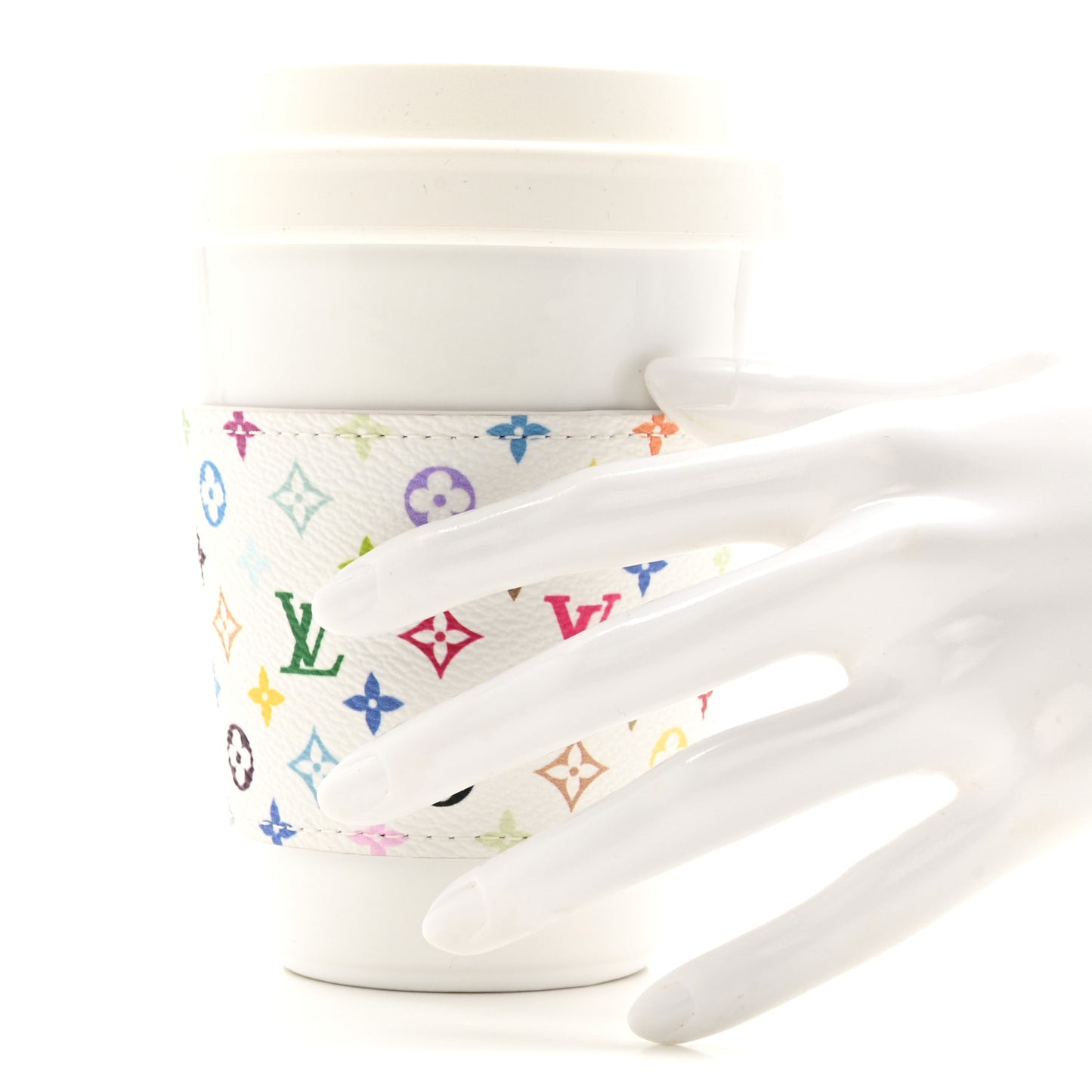 LV X TM Porcelain Monogram Multicolor LV Cup PM