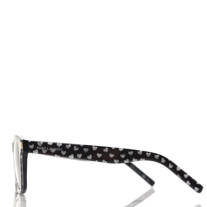 Saint Laurent Square Heart Sunglasses SL51 Black 2 of 7
