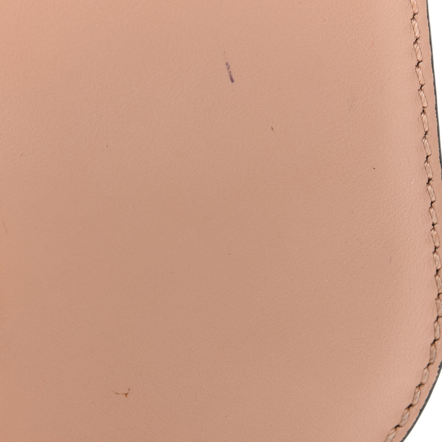 Vitello Small Glam Lock Rockstud Flap Skin Sorbet