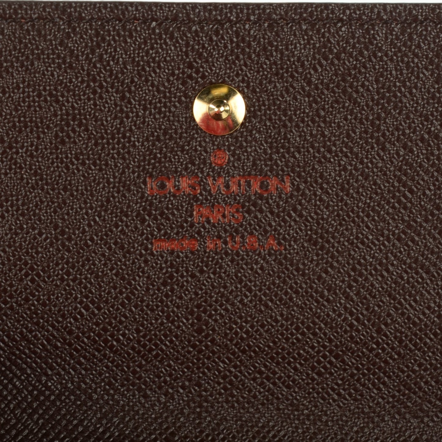 Damier Ebene Elise Wallet
