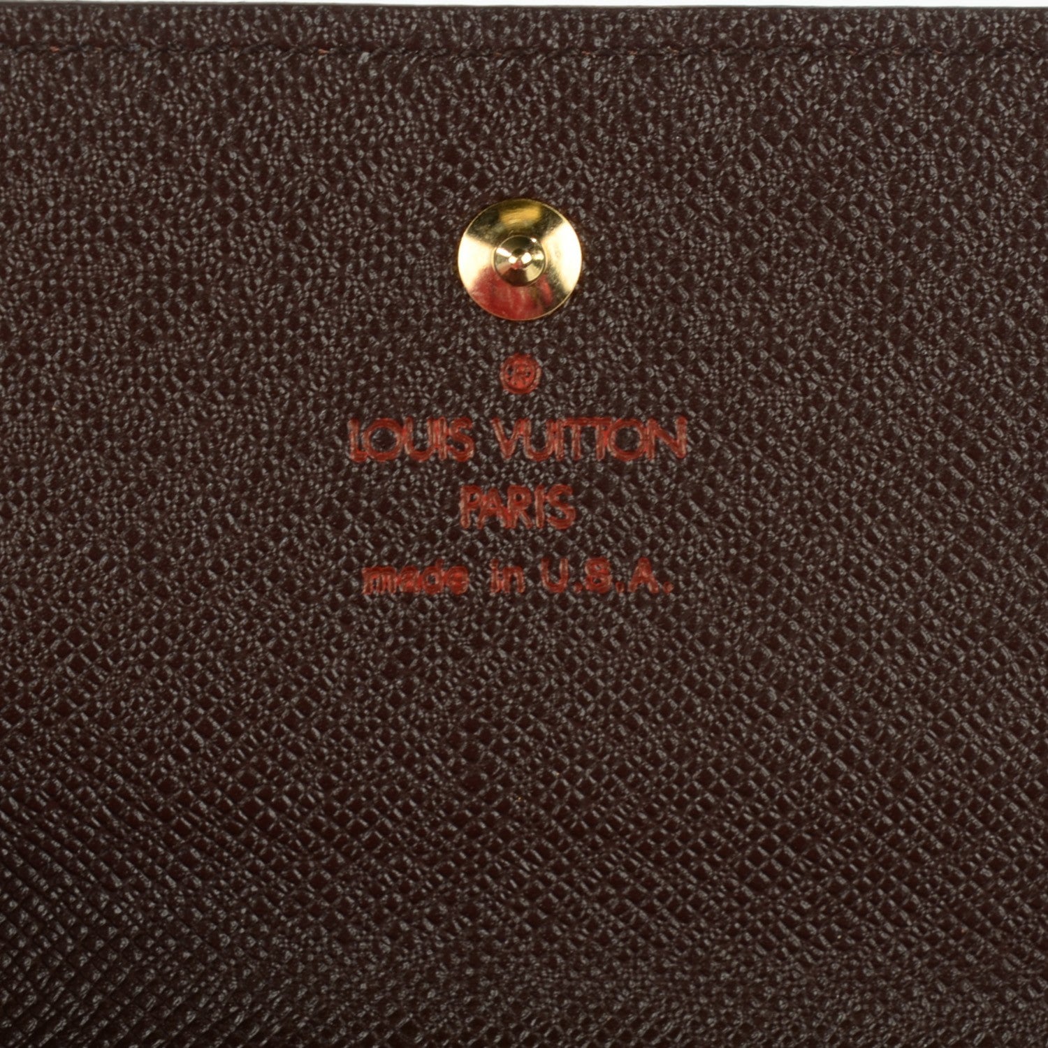 Louis Vuitton Damier Ebene Elise Wallet 6 of 8