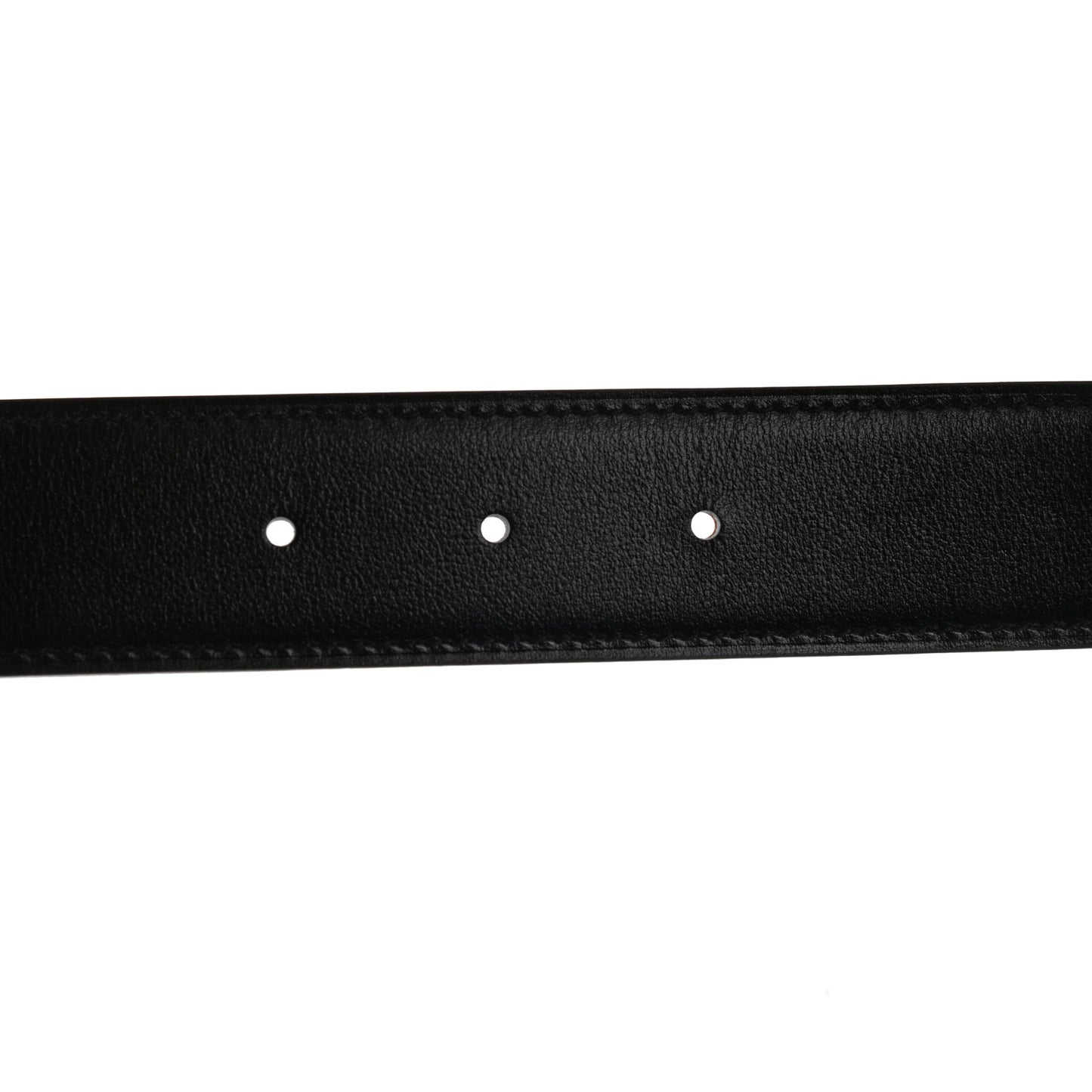 Box Togo 32mm Guilloche H Belt 90 Black Gold