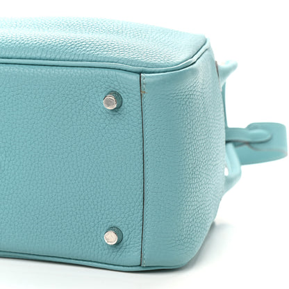 Hermes Taurillon Clemence Lindy 26 Bleu Saint Cyr 9 of 9