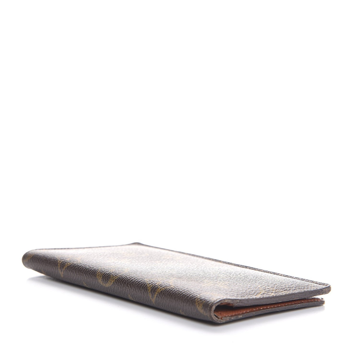 Monogram Checkbook Holder Wallet
