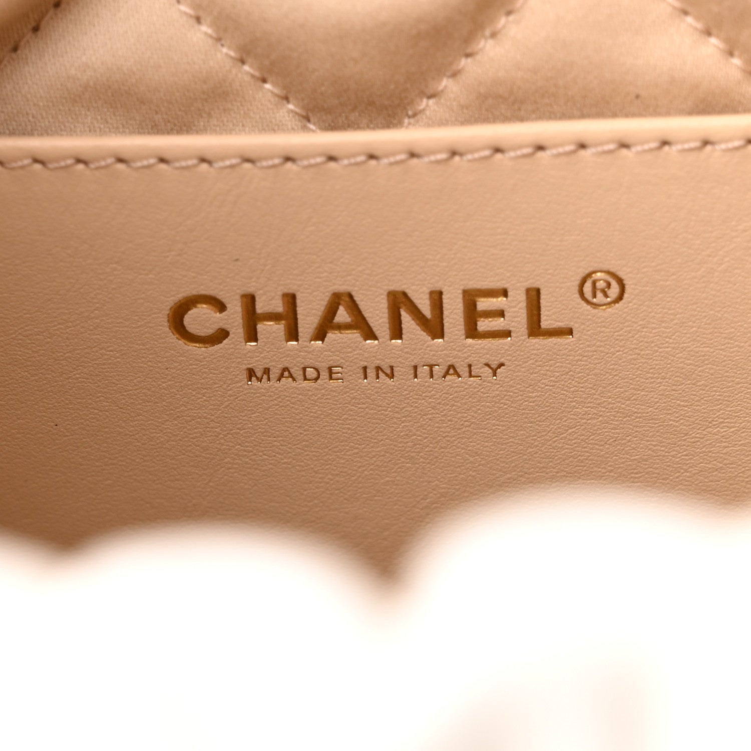 Chanel Shiny Calfskin Quilted Mini Chanel 22 White 6 of 10
