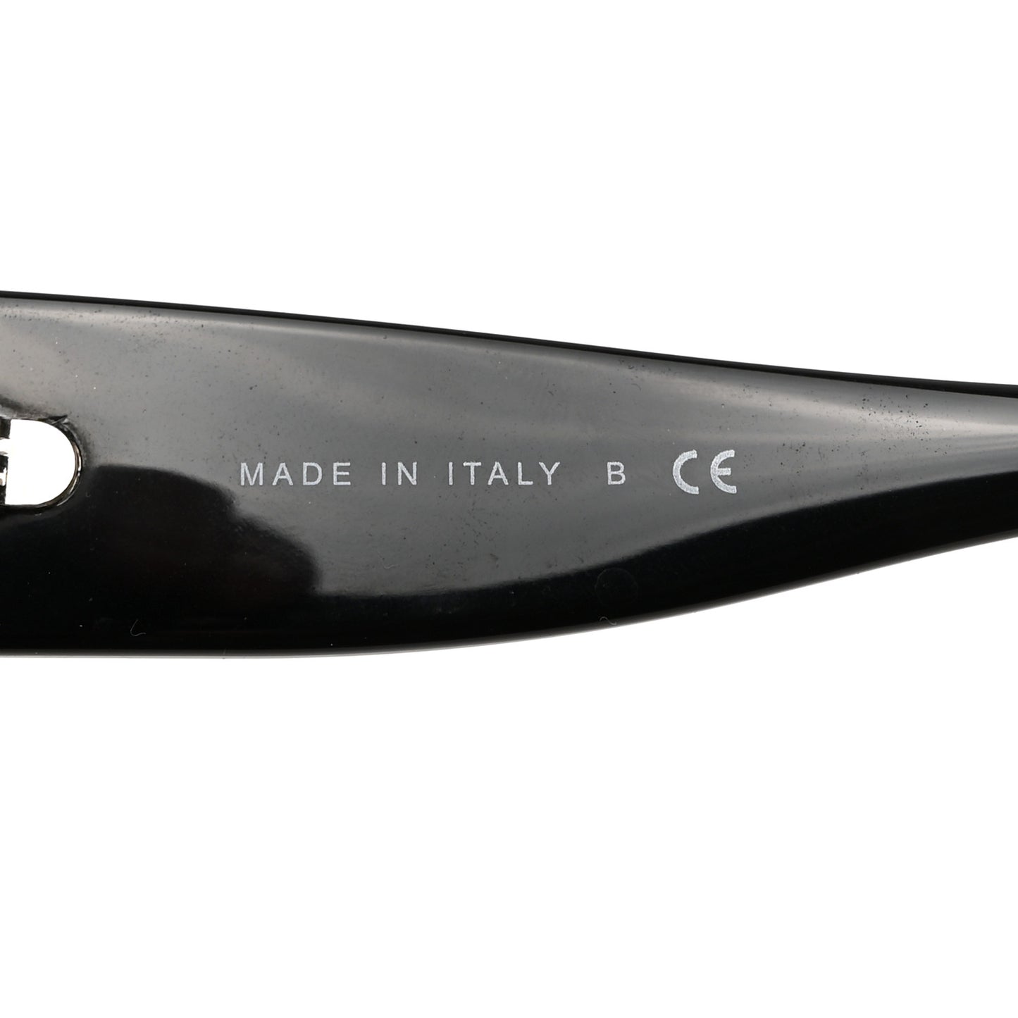 Acetate Shield Sunglasses 5449-A Black