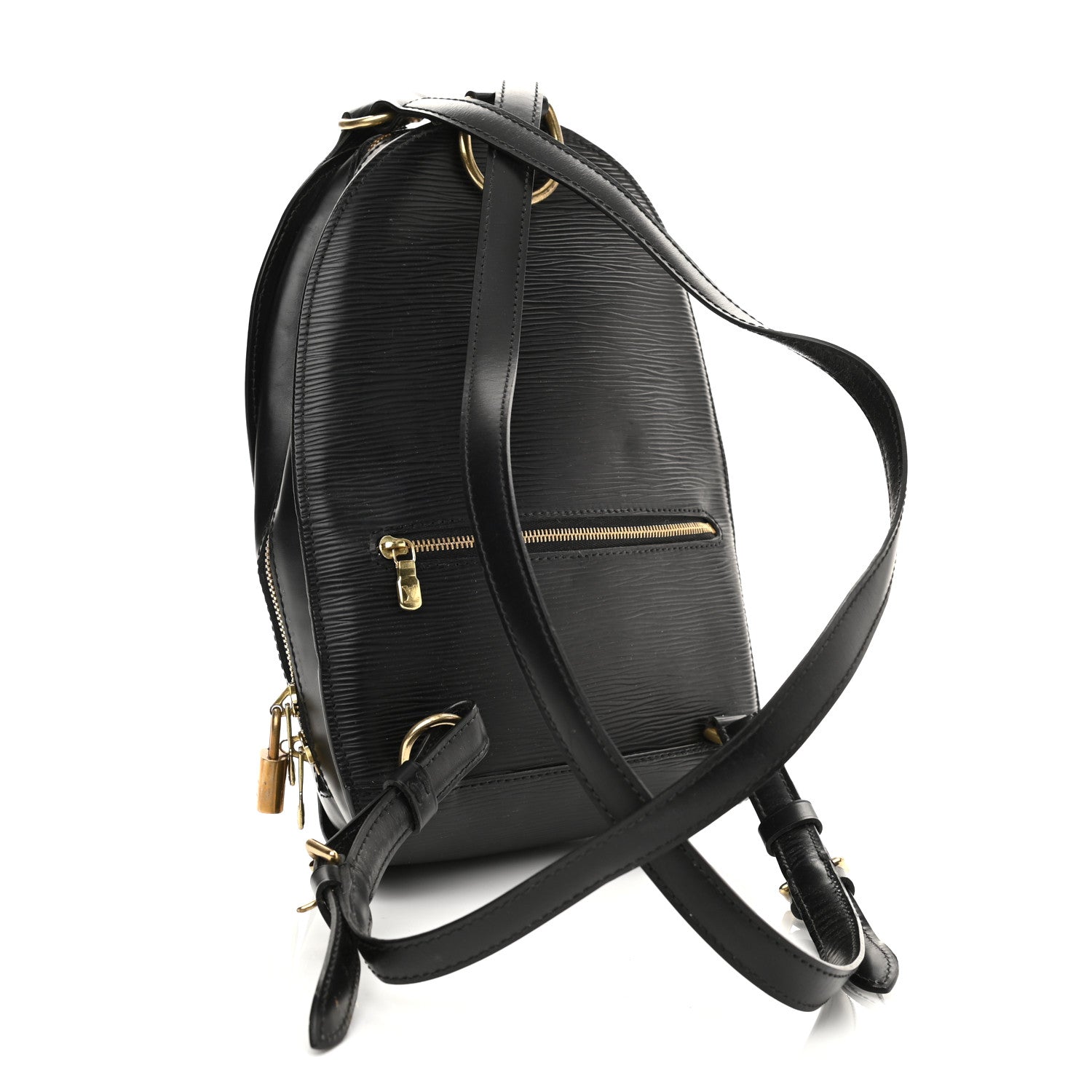 Louis Vuitton Epi Mabillon Backpack Black 3 of 17