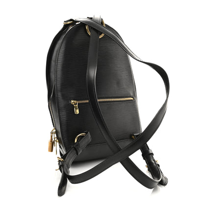 Louis Vuitton Epi Mabillon Backpack Black 3 of 17