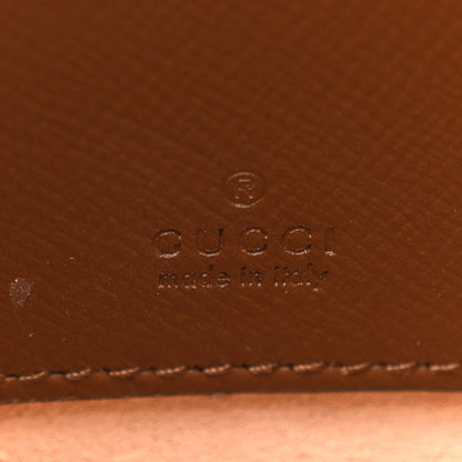 Gucci GG Supreme Monogram Azalea Calfskin Web Mini Jackie 1961 Hobo Beige Ebony Brown Sugar 6 of 11