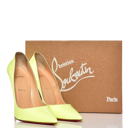Christian Louboutin Patent So Kate 120 Pumps 39.5 Neon 12 of 12