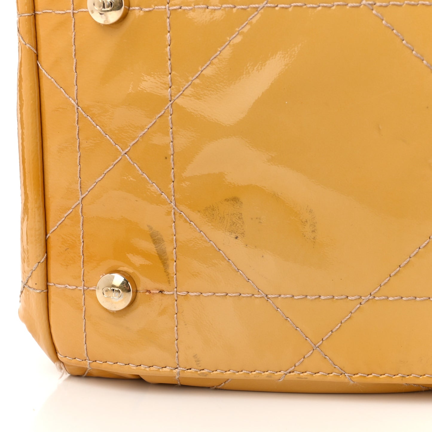 Patent Cannage Medium Le Trente Tote Beige