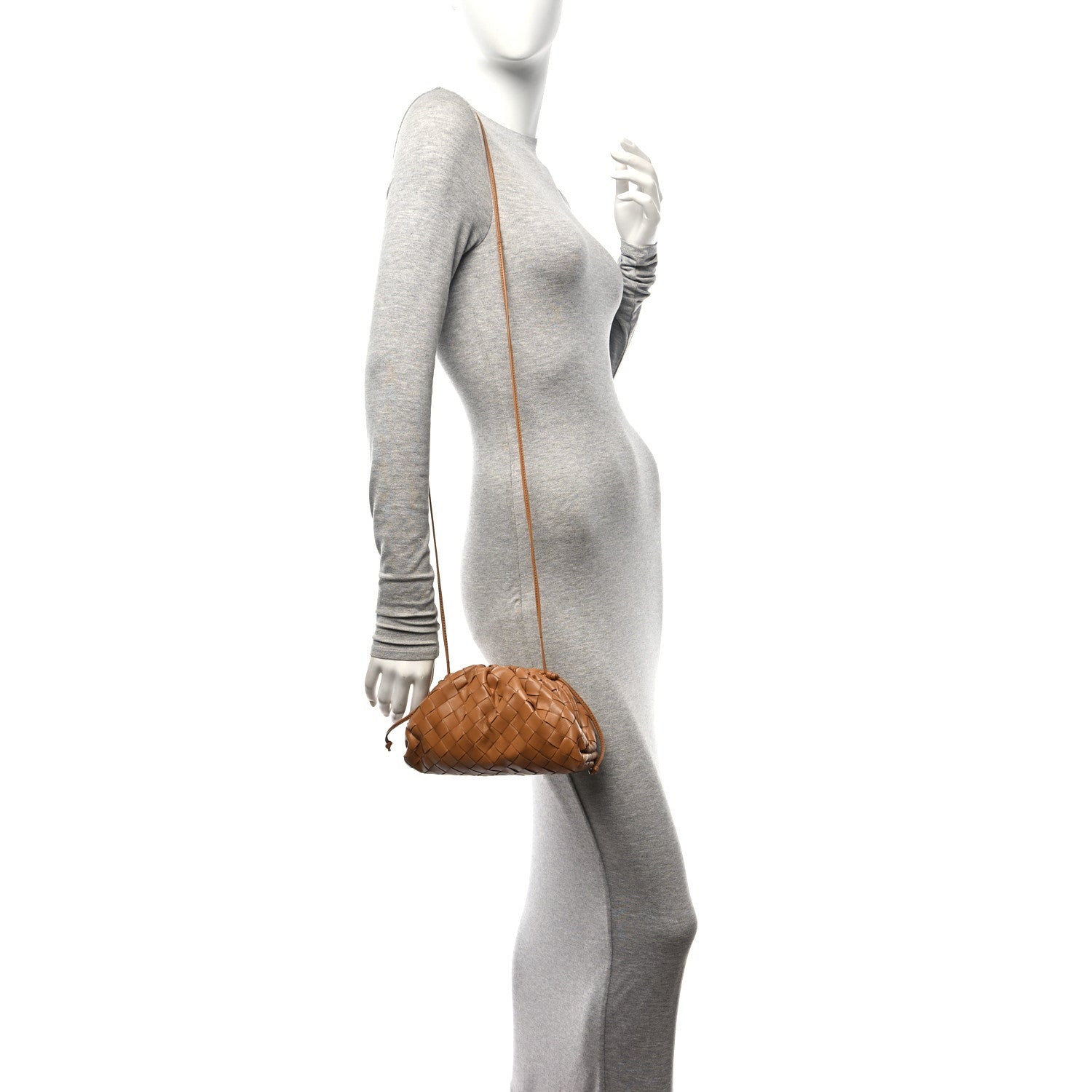 Bottega Veneta Nappa Intrecciato The Mini Pouch Carmel 2 of 10