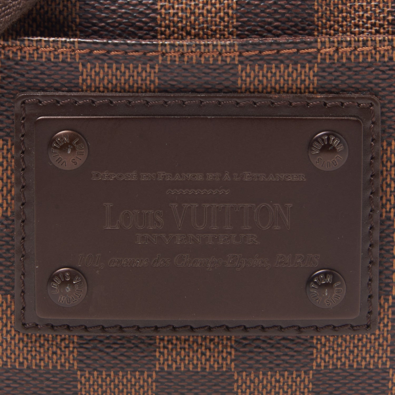 Louis Vuitton Damier Ebene Brooklyn Bum Bag 7 of 8