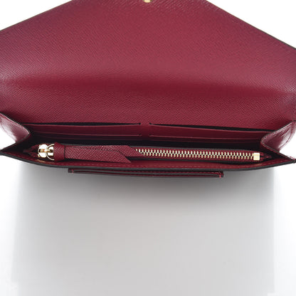 Louis Vuitton Monogram Jeanne Wallet Fuchsia 6 of 10