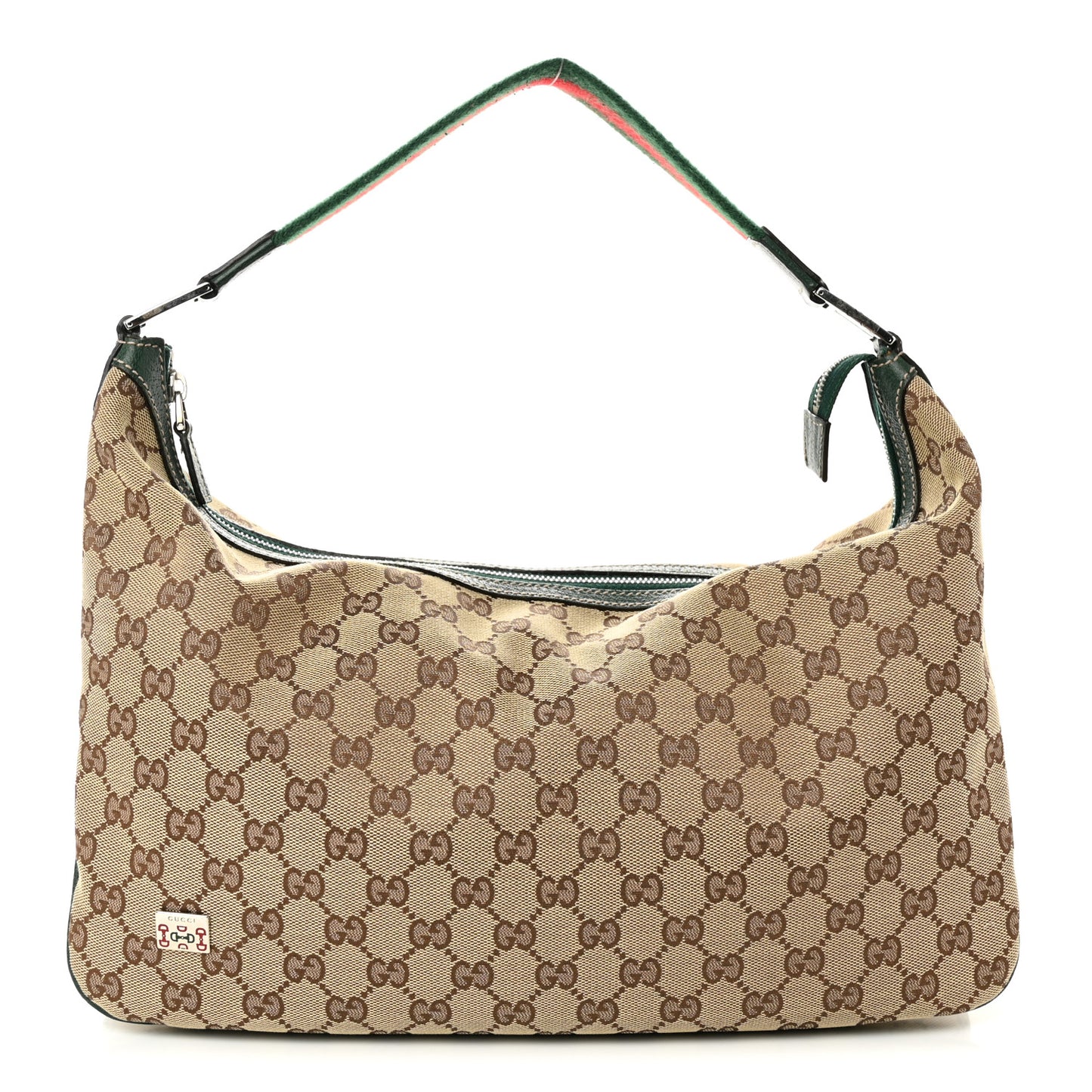 Monogram Medium Pop Hobo Green