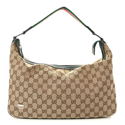 Gucci Monogram Medium Pop Hobo Green 1 of 9