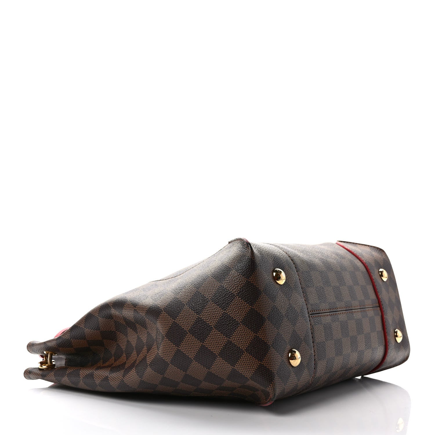 Louis Vuitton Damier Ebene Caissa Hobo Cherry 4 of 8