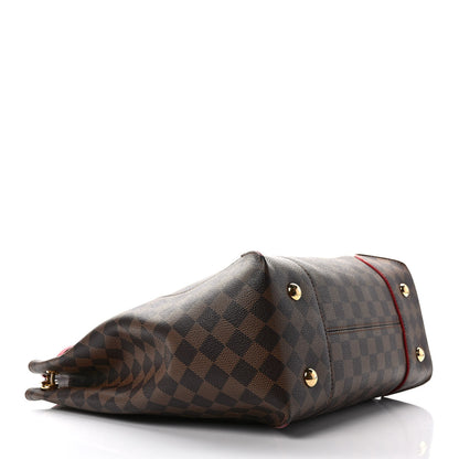 Louis Vuitton Damier Ebene Caissa Hobo Cherry 4 of 8