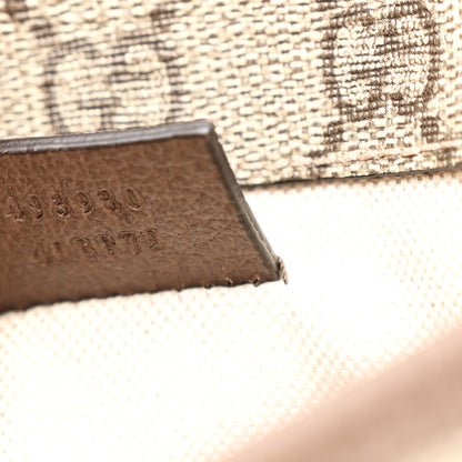 Gucci GG Supreme Monogram Neo Vintage Web Belt Bag Brown 6 of 10