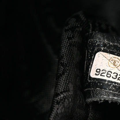 Chanel Satin Square Quilted Lipstick Charm Mini Flap Black 6 of 10