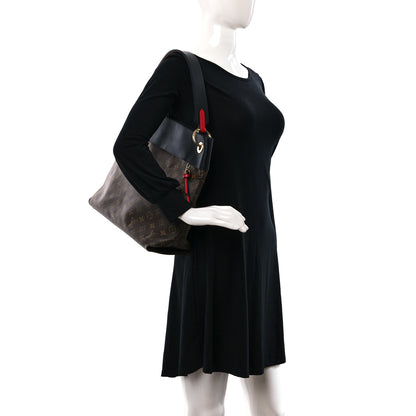 Louis Vuitton Monogram Tuileries Hobo Black 2 of 8