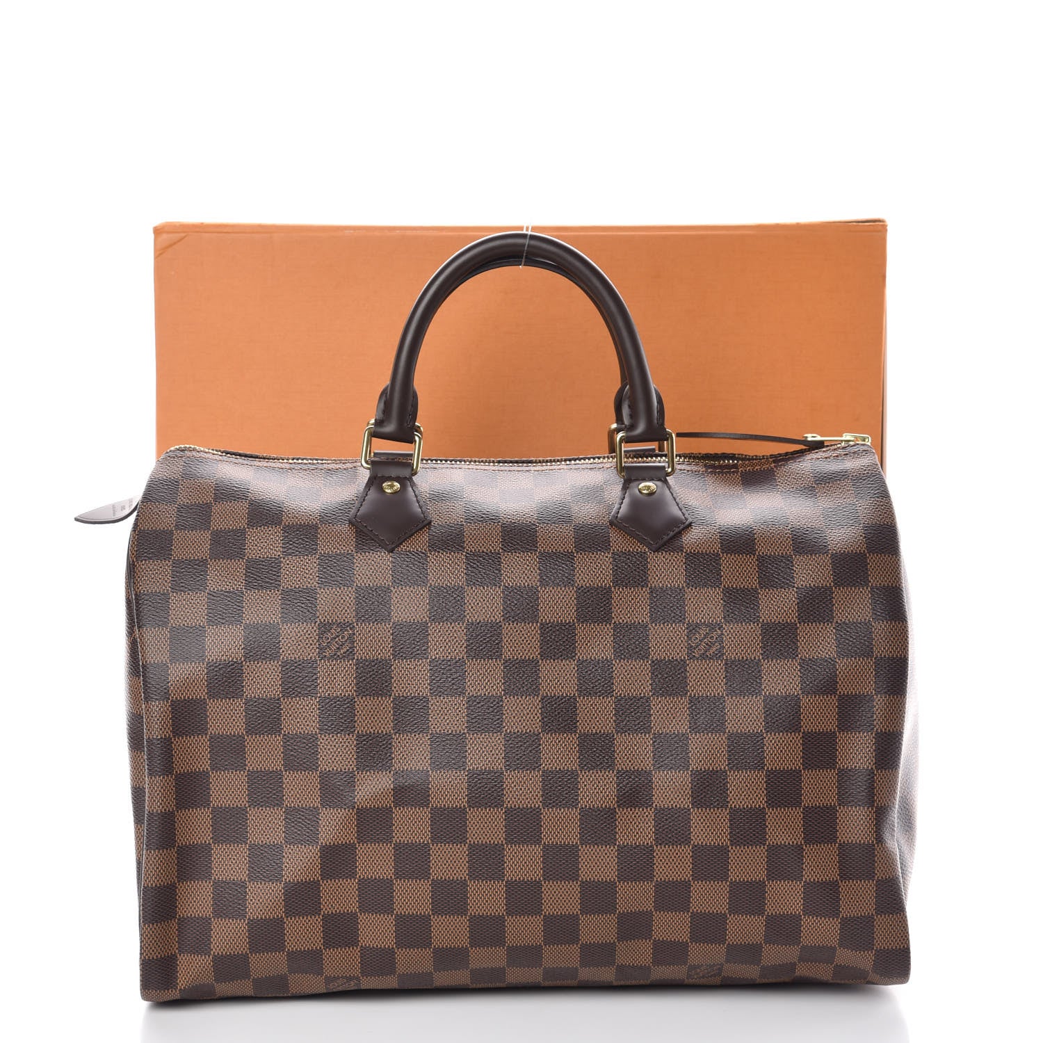 Louis Vuitton Damier Ebene Speedy 35 10 of 10