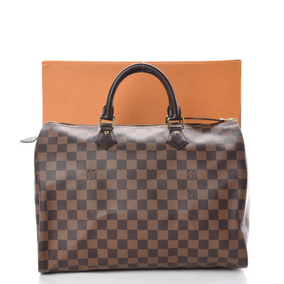 Louis Vuitton Damier Ebene Speedy 35 10 of 10