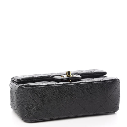 Chanel Caviar Quilted Mini Rectangular Flap Black 4 of 10