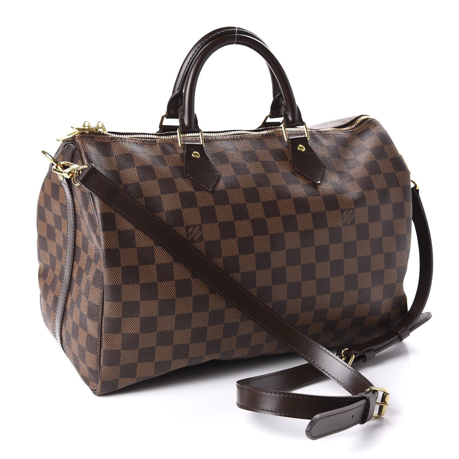 Louis Vuitton Damier Ebene Speedy Bandouliere 35 4 of 11