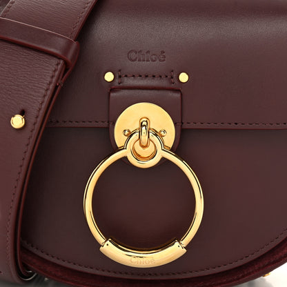 Chloe Calfskin Small Tess Bag Burnt Brown 8 of 10
