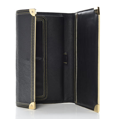 Louis Vuitton Suhali Porte Tresor International Wallet Black 5 of 11