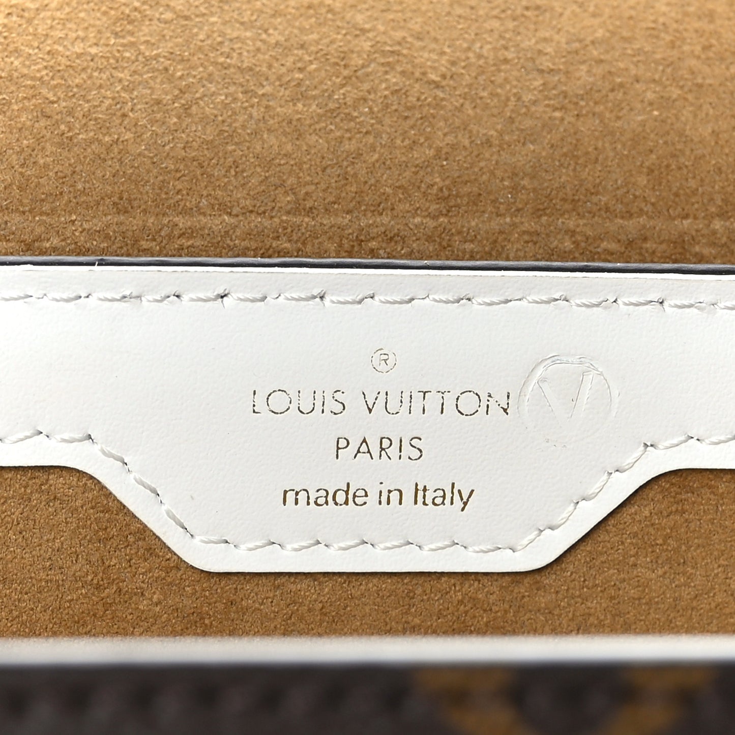 Monogram LV Match Papillon Trunk White