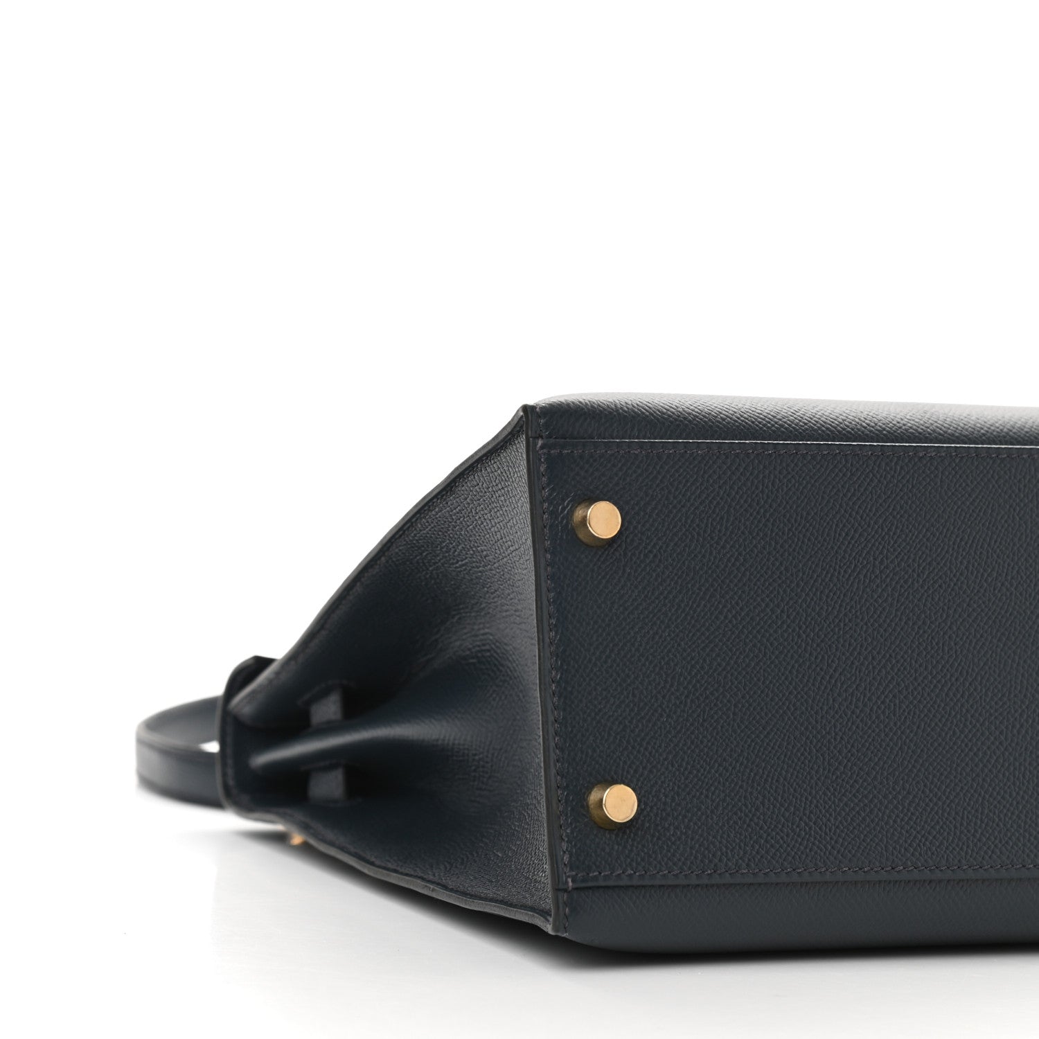 Hermes Courchevel Kelly Sellier 32 Bleu Marine 9 of 10