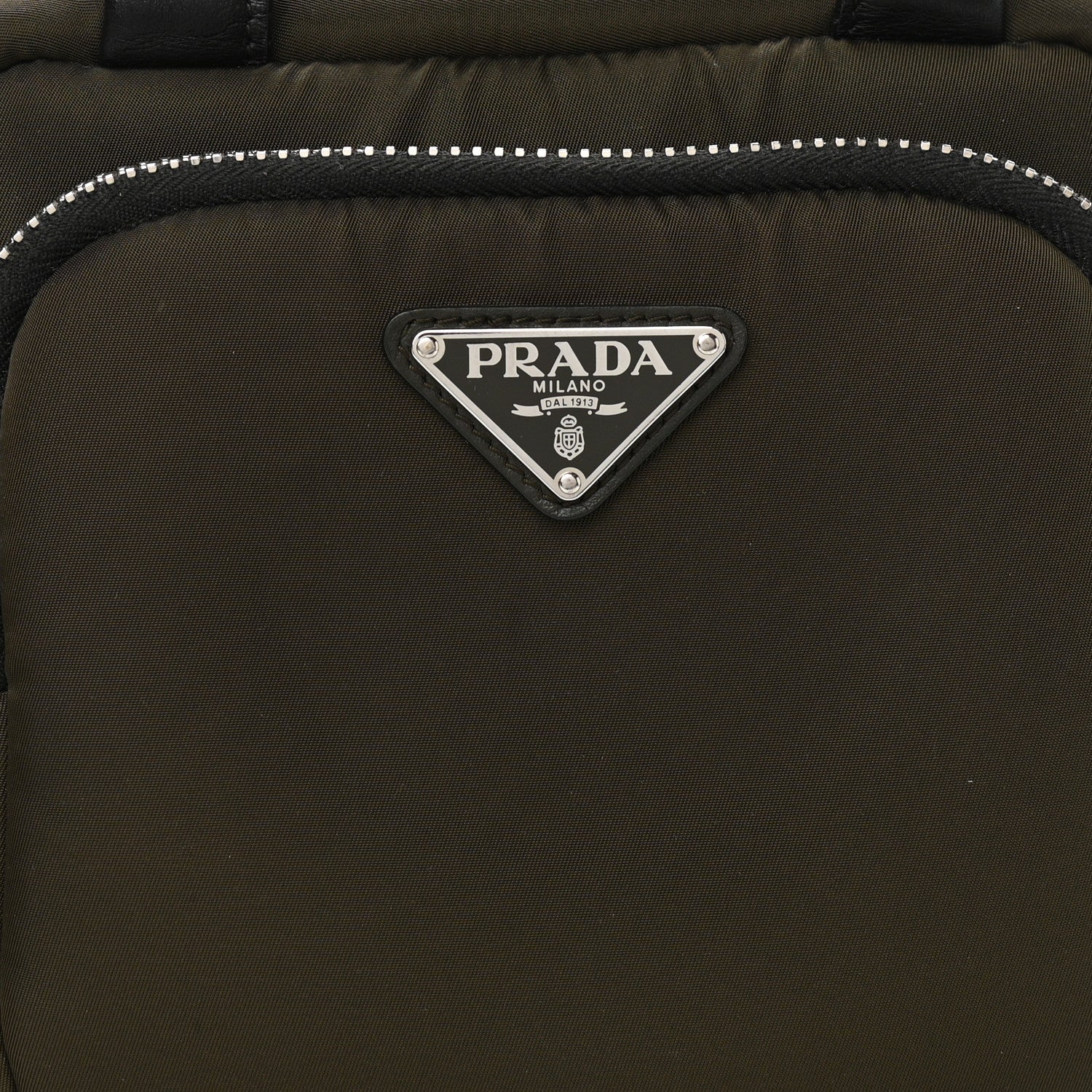 Prada Tessuto Nylon Pocket Top Handle Cargo Bag Mimetico Black 8 of 12