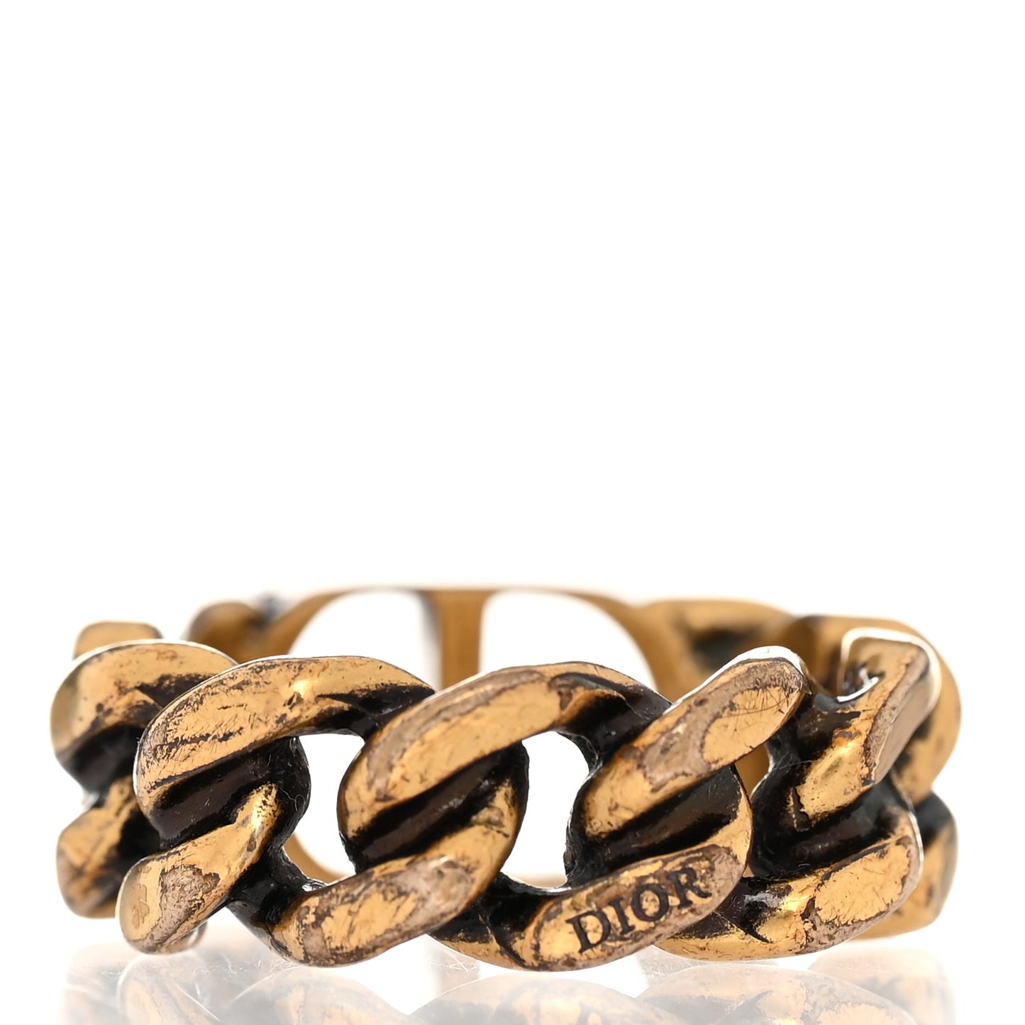 Metal Montaigne 30 Chain Ring S Antique Gold