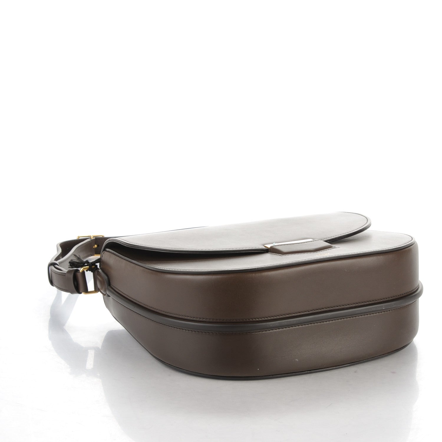 Celine Supersoft Calfskin Medium Trotteur Wood 4 of 8