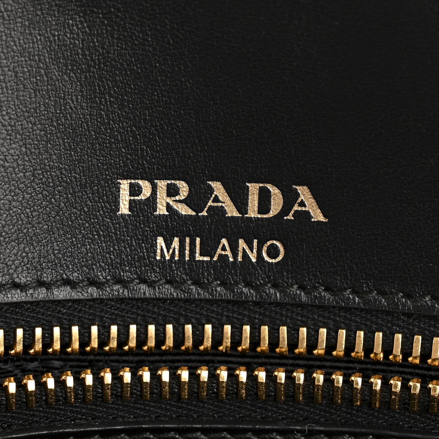 Saffiano Flap Shoulder Bag Black
