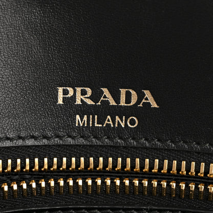 Prada Saffiano Flap Shoulder Bag Black 6 of 14