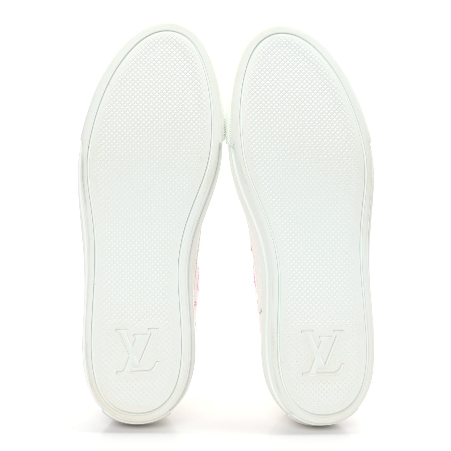 Louis Vuitton Technical Fabric Calfskin Monogram Stellar Sneakers 37 Pink 5 of 7