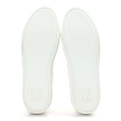 Louis Vuitton Technical Fabric Calfskin Monogram Stellar Sneakers 37 Pink 5 of 7