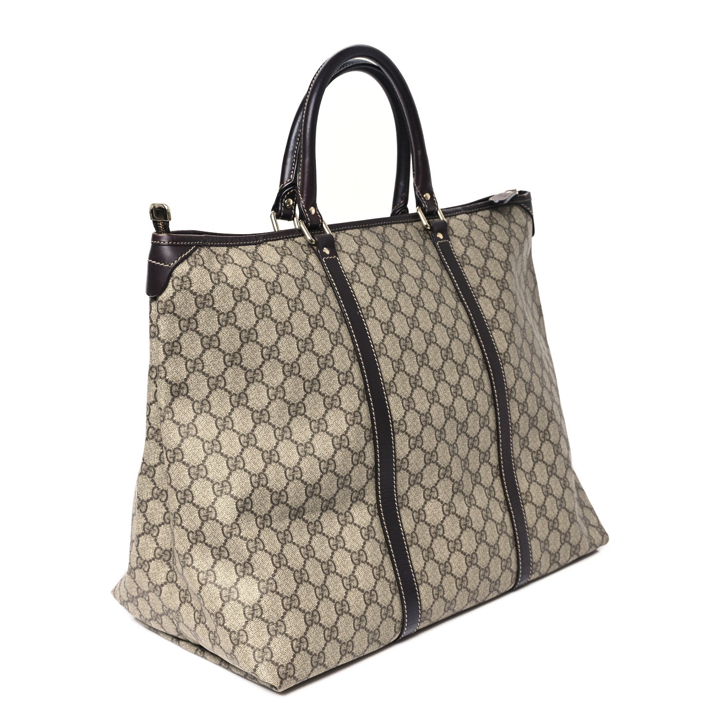 Gucci GG Plus Monogram Medium Joy Tote Dark Brown 3 of 13