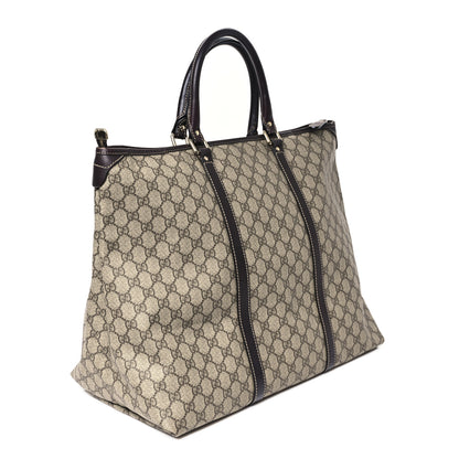 Gucci GG Plus Monogram Medium Joy Tote Dark Brown 3 of 13